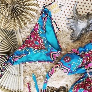 @G-641 SWIM SYSTEMS Tie Side Bikini Bottoms